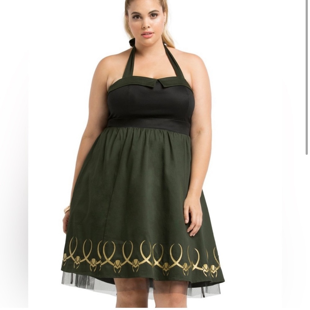 Torrid - Marvel Her Universe Loki Halter Dress Plus Sz 20